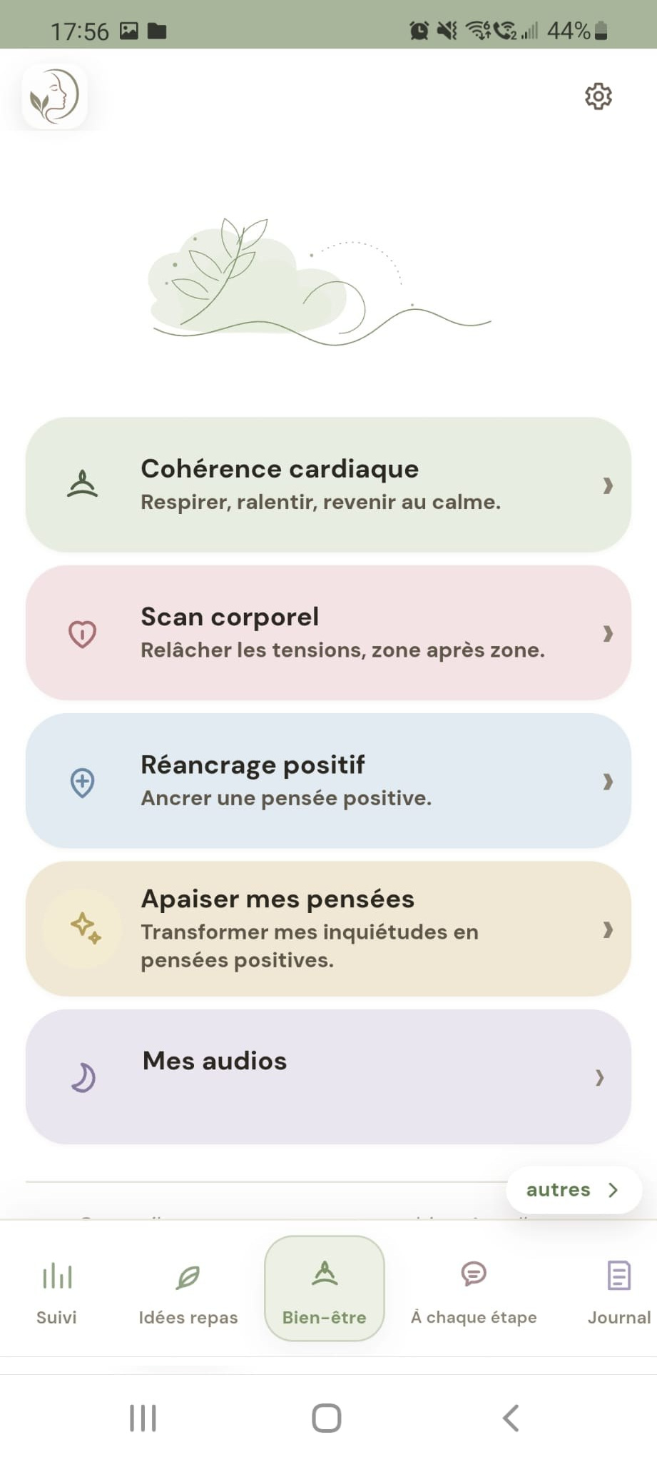 Outils de bien-être Néovia pendant un parcours de chirurgie maxillo-faciale