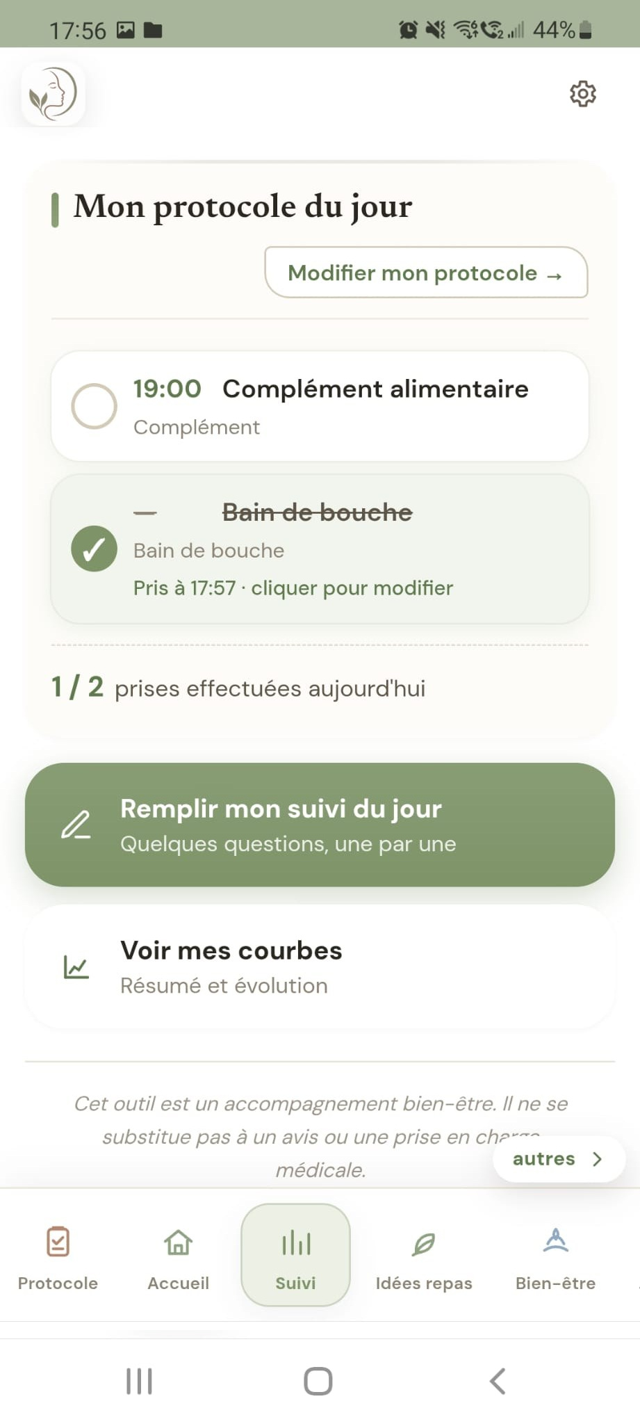 Protocole personnel Néovia organisé en checklist pour le parcours de chirurgie maxillo-faciale